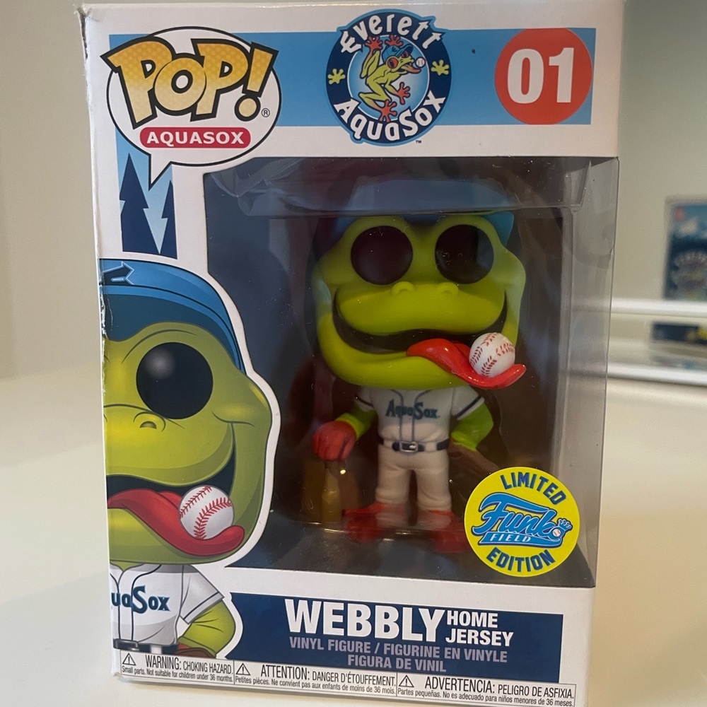 Funko Pop Everett Aquasox Webbly Home Jersey 01